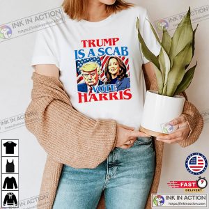 Trump X Harris For President 2024 Graphic Art Tee