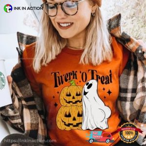 Twerk O Treat sexy halloween Comfort Colors T-shirt 1