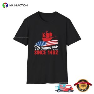 USA columbus day 1492 Holiday Unisex T shirt 2