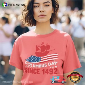 USA Columbus Day 1492 Holiday Unisex T-shirt