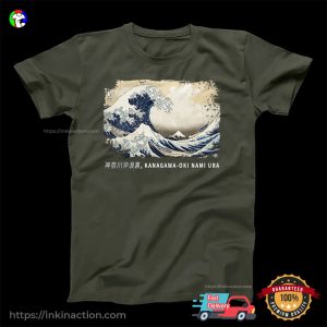 Under The Wave Off Kanagawa, Kanagawa oki NAmi Ura Tee 2