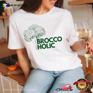 Broccoholic Vegetarian Lifestyle T-shirt