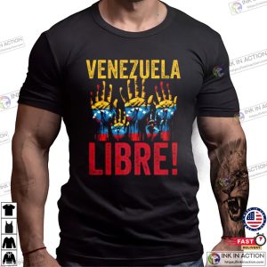 Venezuela Libre Venezuela Freedom T-shirt