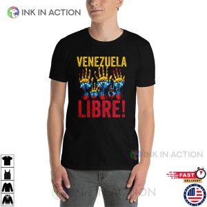 Venezuela Libre Venezuela Freedom T shirt 3