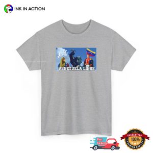 Venezuela Libre Venezuela Support T shirt 3