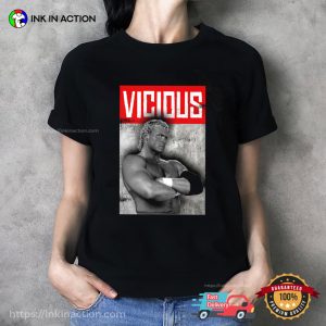 Vicious Sid Retro Wrestling Hero T-shirt