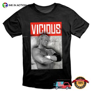 Vicious Sid Retro Wrestling Hero T shirt 3