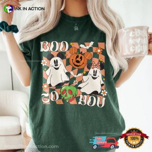 Vintage Disney Halloween Boo To You Comfort Colors T shirt 1