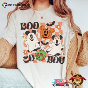 Vintage Disney Halloween Boo To You Comfort Colors T shirt 3