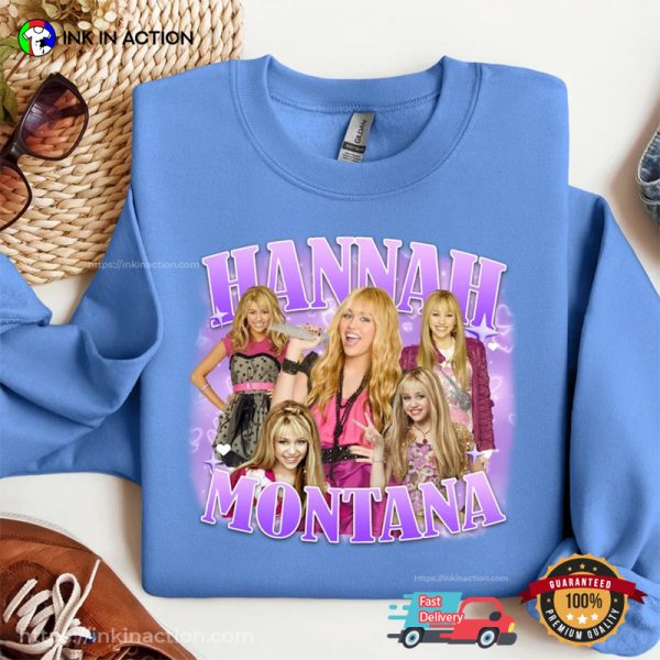 Vintage Hannah Montana Miley Cyrus Graphic Tee