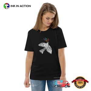 Vintage Peace Dove Peace Symbol Shirt