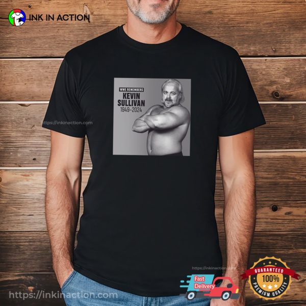 WWE Remembers Kevin Sullivan 1949-2024 Memorial T-shirt