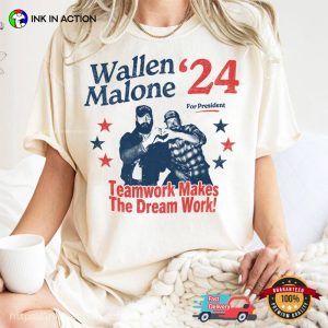 Wallen Malone Concert 2024 For President Humor Comfort Colors T shirt