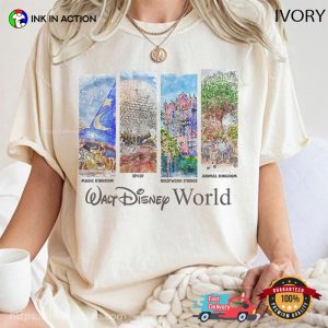 Walt Disney World Hollywood Studio Retro Kingdom Comfort Colors T shirt 2