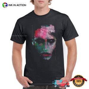 We Are Chaos Marilyn Manson Colorful Art T shirt 1