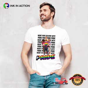 Wear Your Colours With Pride Queer Pride T Shirt 2