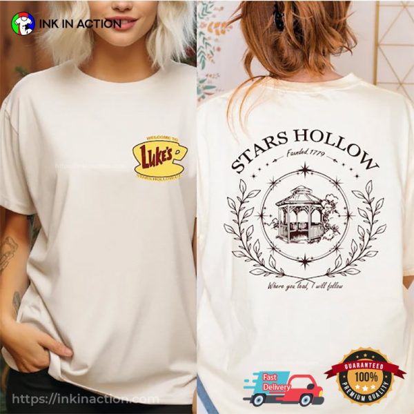 Welcome To Luke’s Stars Hollow Vintage T-shirt