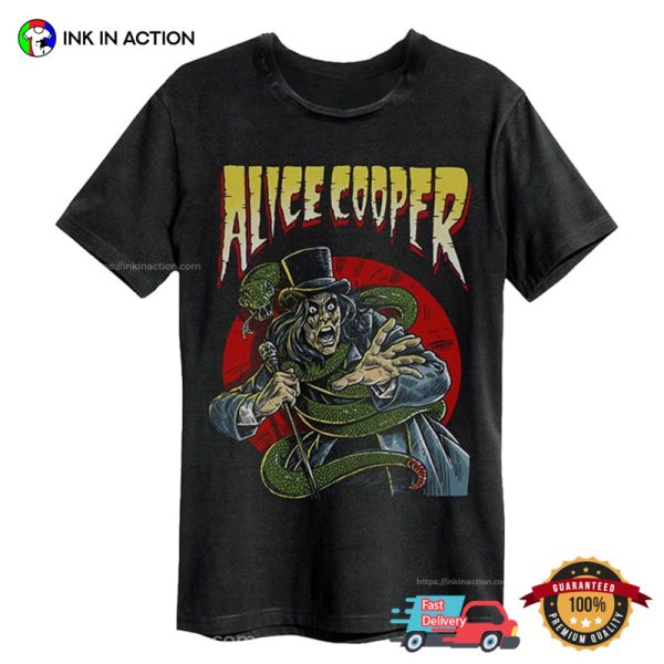 Welcome To My Nightmare Alice Cooper Retro Album T-shirt