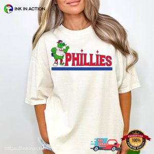 We're Talking About The Fightins Philadelphia Phillies Mascot Comfort Colors 2 Sided Shi