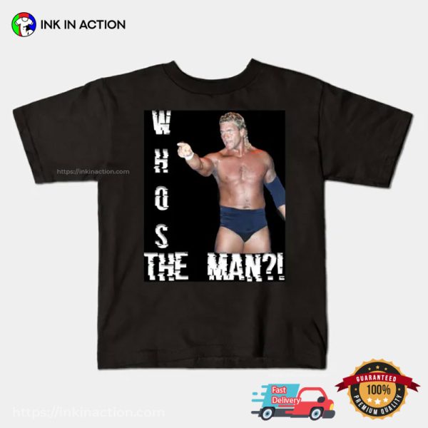 Whos The Man WWE Sid Pass Away Memorial T-shirt