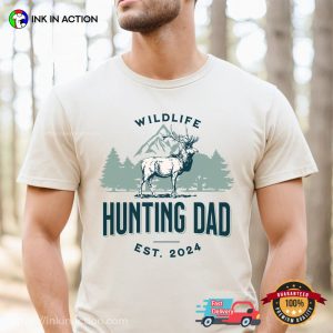 Wildlife Hunting Dad And Son Matching T shirt 3