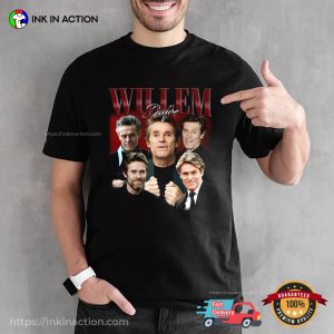 Willem Dafoe Best Actor Collage T shirt 1