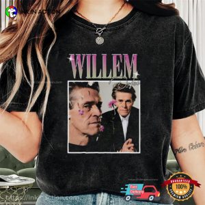 Willem Dafoe Gentlement Vintage 90s Graphic Shirt 1