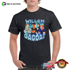 Willem Dagoat Funny Willem Dafoe Vintage 90s Tee 1