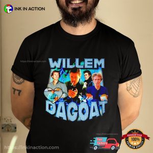 Willem Dagoat Funny Willem Dafoe Vintage 90s Tee