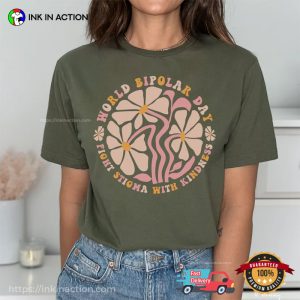 World Bipolar Day Comfort Colors Shirt 1