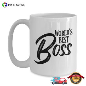 World's best boss Coffee Mug 3