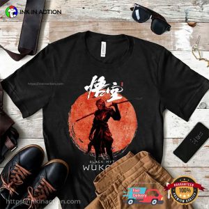 Wukong Bloody Moon Vintage T shirt 1