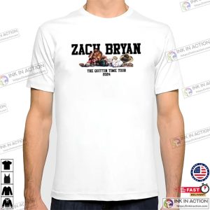 Zach Bryan America Tour 2024 Cowboy Western Music T shirt 3