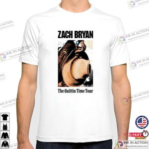 Zach Bryan Cowboy The Quittin’ Time Tour 2024 Shirt 3