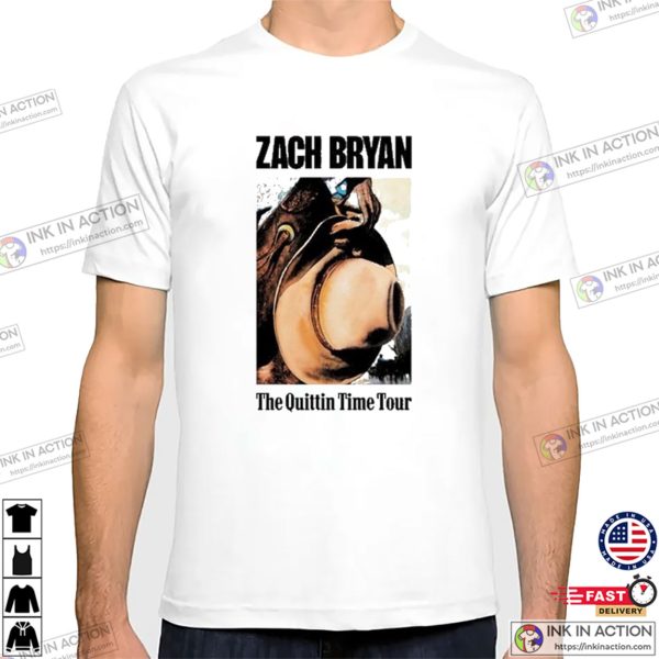 Zach Bryan Cowboy The Quittin’ Time Tour 2024 Shirt