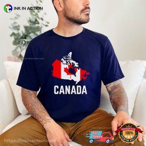 Canadian Thanksgiving Holiday Canada Proud Comfort Colors T-shirt