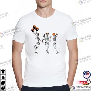 disney halloween Party Dancing Skeleton T shirt 3