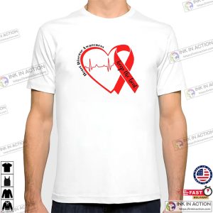 heart disease awareness Keep The Beat Fighting Shirt 3