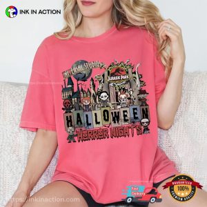 scary halloween Horror Nights Comfort Colors T-shirt 1