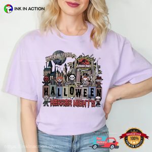 scary halloween Horror Nights Comfort Colors T shirt 2