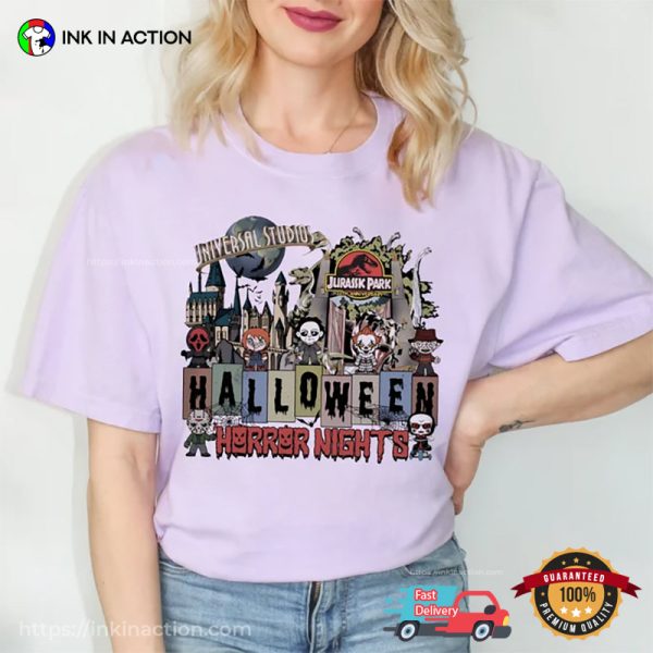 Scary Halloween Horror Nights Comfort Colors T-shirt