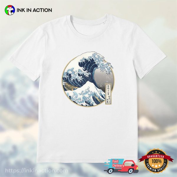 The Great Wave Art Japan Kanagawa Tee