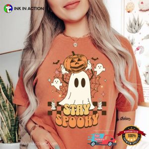 trick r treat Stay Spooky Retro Comfort Colors Shirt 1