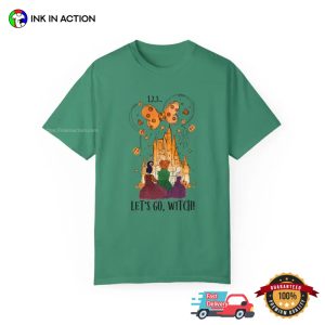 1 2 3 Let's Go Witch Disney Hocus Pocus Comfort Colors T shirt 1