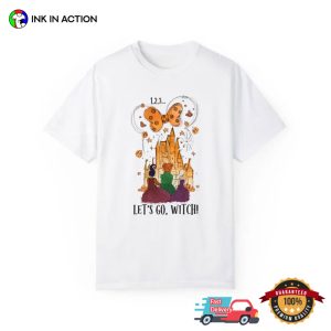 1 2 3 Let's Go Witch Disney Hocus Pocus Comfort Colors T shirt 3