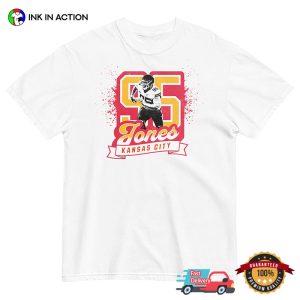 95 Jones Kansas City Chiefs Football Graphic Tee 3