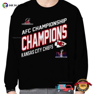 AFC Championships Kansas City Chiefs Super Bowl LVIII 2024 T shirt 1