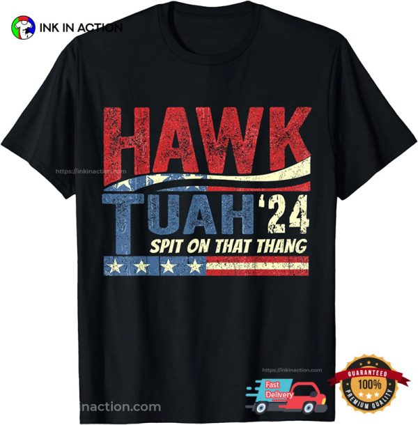 America Hawk Tuah ’24 Retro Style T-shirt