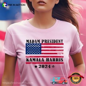 America Madam President Kamala Harris 2024 Unisex T shirt 3