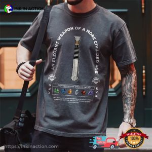 An Elegant Weapon For More civilized Age Jedi Lightsaber Comfort Colors Shirt 2